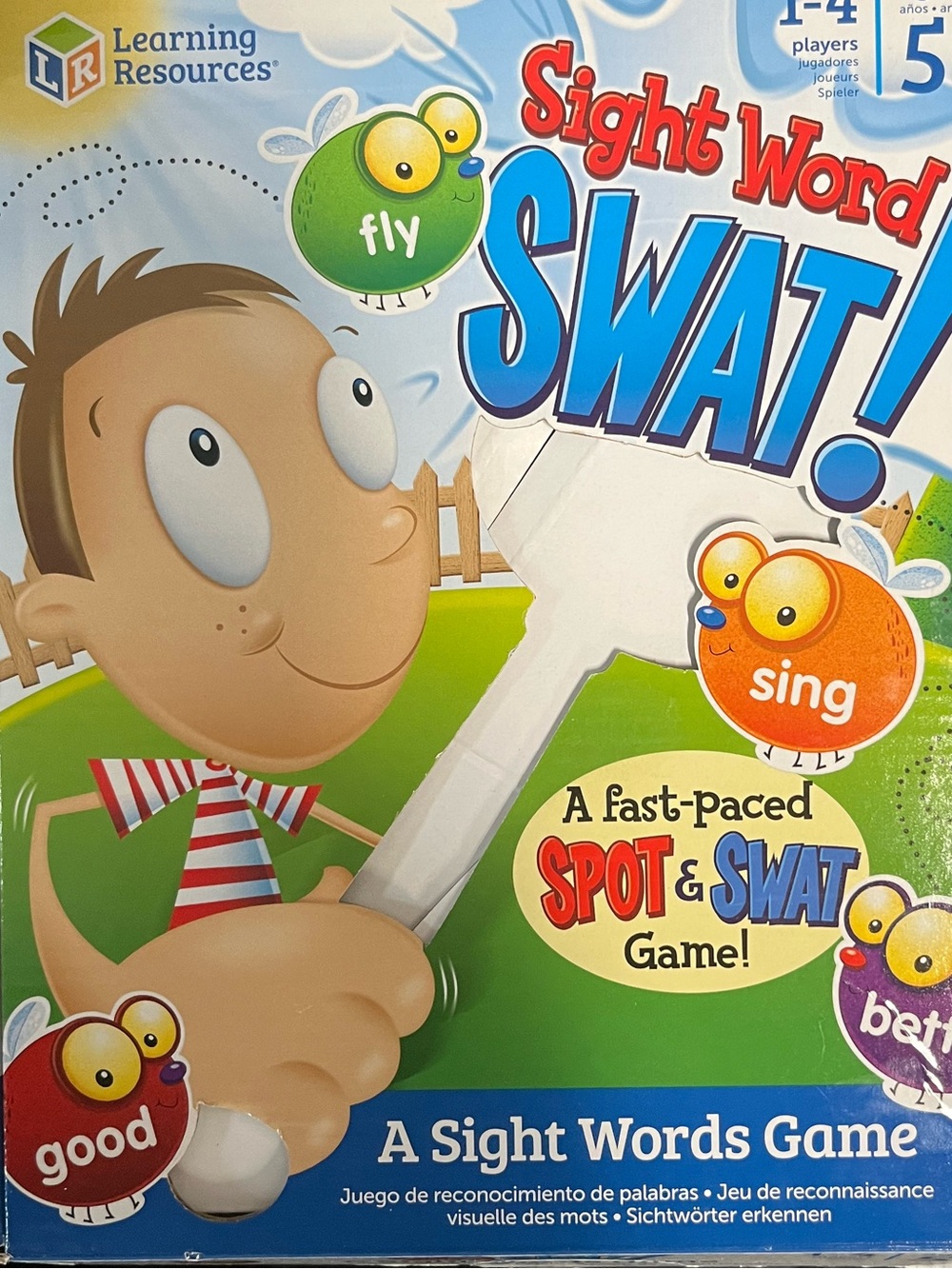 Learning Resources Sight Word Swat! Kids Game - Green